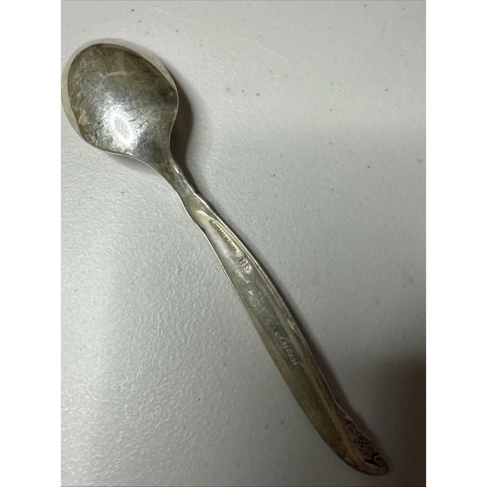 International 1847 Rogers Silver   LEILANI   Silverplate Spoons Set Of 3 6